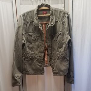 Mossimo light weight olive drab jacket